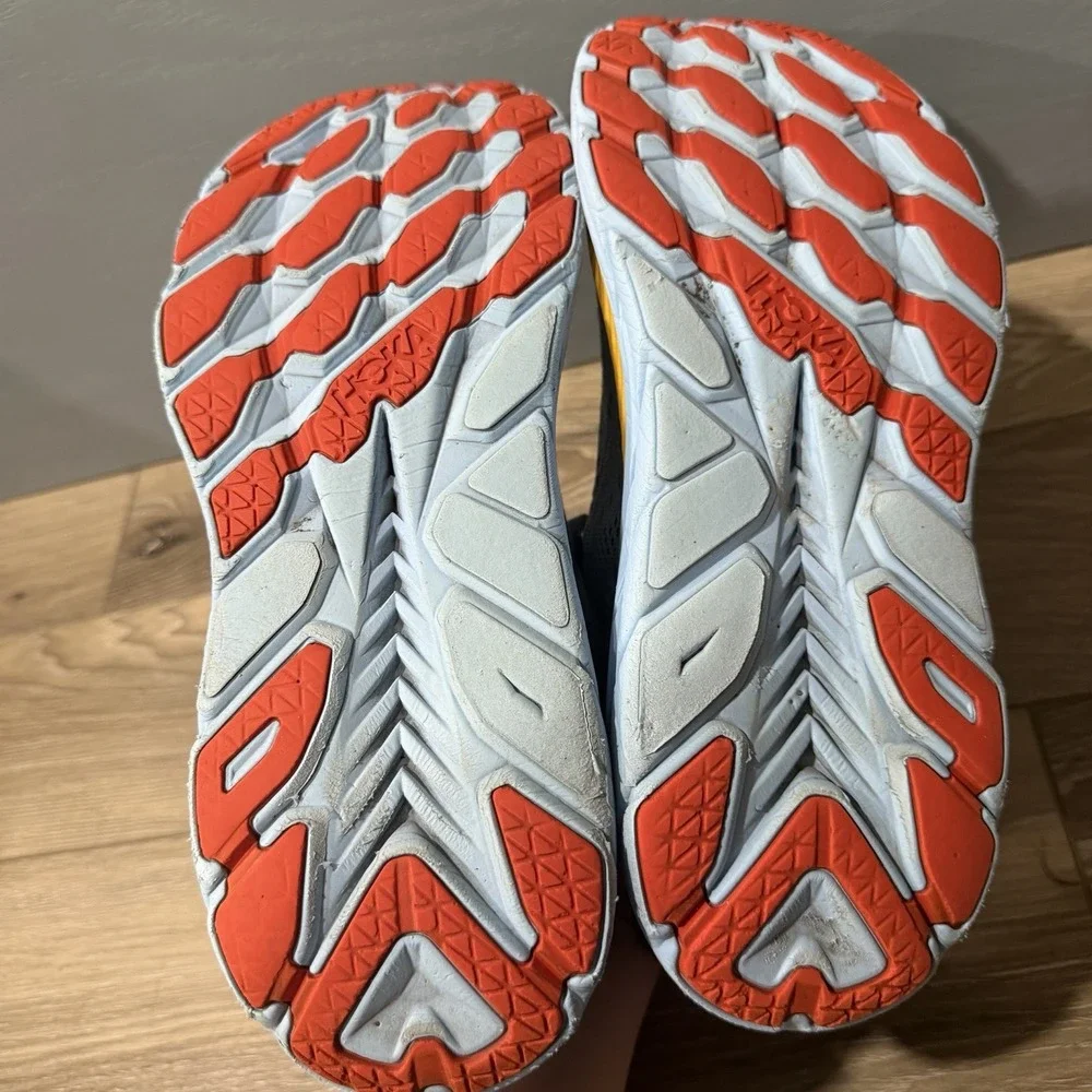 Hoka One One Clifton 8 Men Running Shoes Goblin Blue Mountain Spring 11 EE Wide